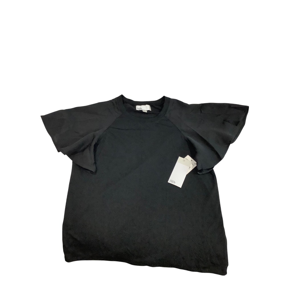 513. Nordstrom Rack Black crew neck short-sleeve top. 
Size XS